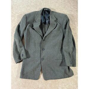 Giorgio Armani Mens Saks Fifth Avenue 3 Button Closure Grey Blazer Jacket 41 Reg